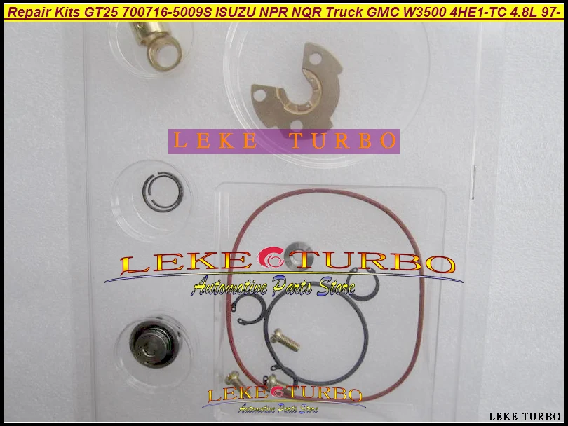 

Ремонтные комплекты турбокомпрессоров GT25 700716 700716-0005 8970787842 8972089663 700716-0001 для GMC W4500 4HE1 4HE1-TC 4HE1XS 4.8L