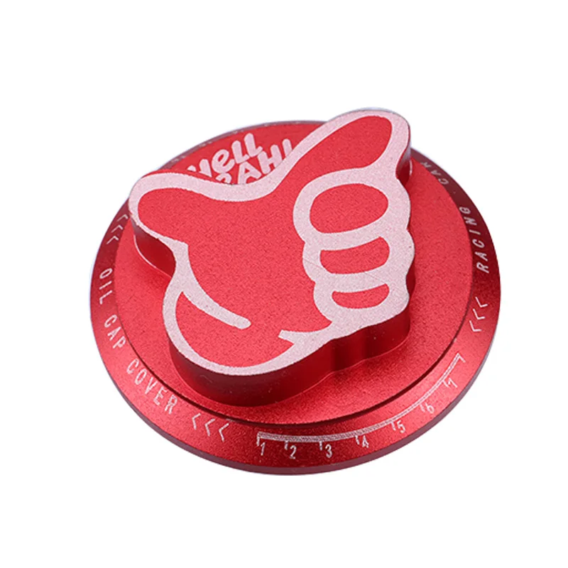 Aluminum Racing Oil Cap For Honda oil filler cap cover  For Toyota For Subaru Hell Yeahi