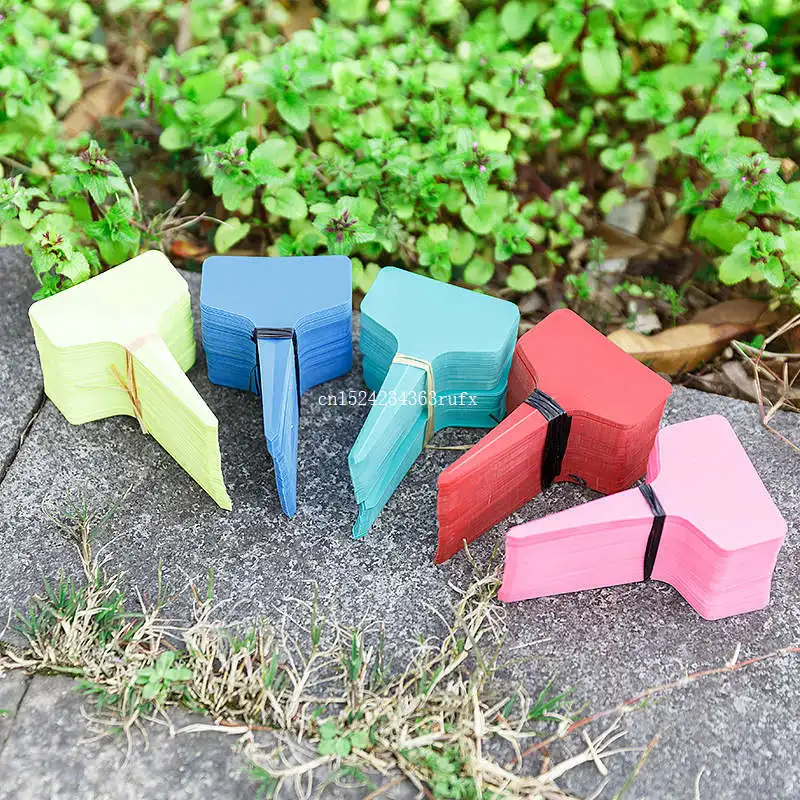 2000 pcs Plant T-type Tags Markers Tags for Plants Garden Supplies 6x10cm Plastic Nursery Garden Decoration