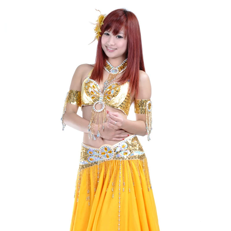 12 Colors Bellydance Wear Oriental Dance Costume Armband Adjustable Armwear Sequins Belly Dance Accessory (1 piece only)