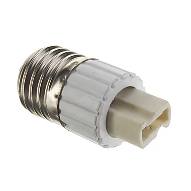 IWHD Adapter E27 To G9 Splitter Bulb Light Socket Converter Lighting Accessory Creamic