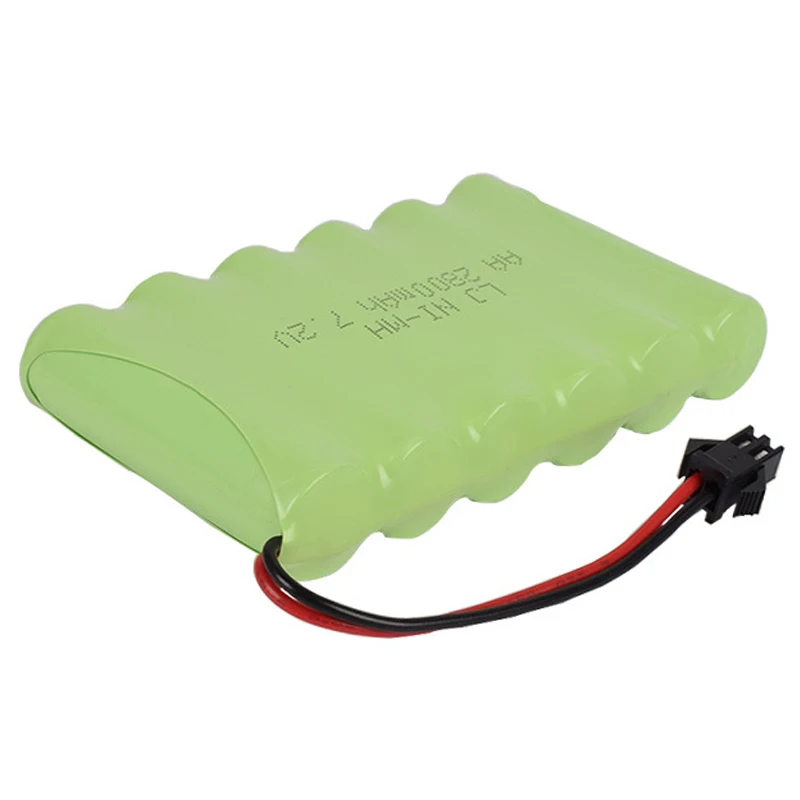 Batería AA NI-MH M de 7,2 v, 2800mah, juguete de alta capacidad, juguete eléctrico, juguetes, coche remoto, robot, recargable, envío gratis