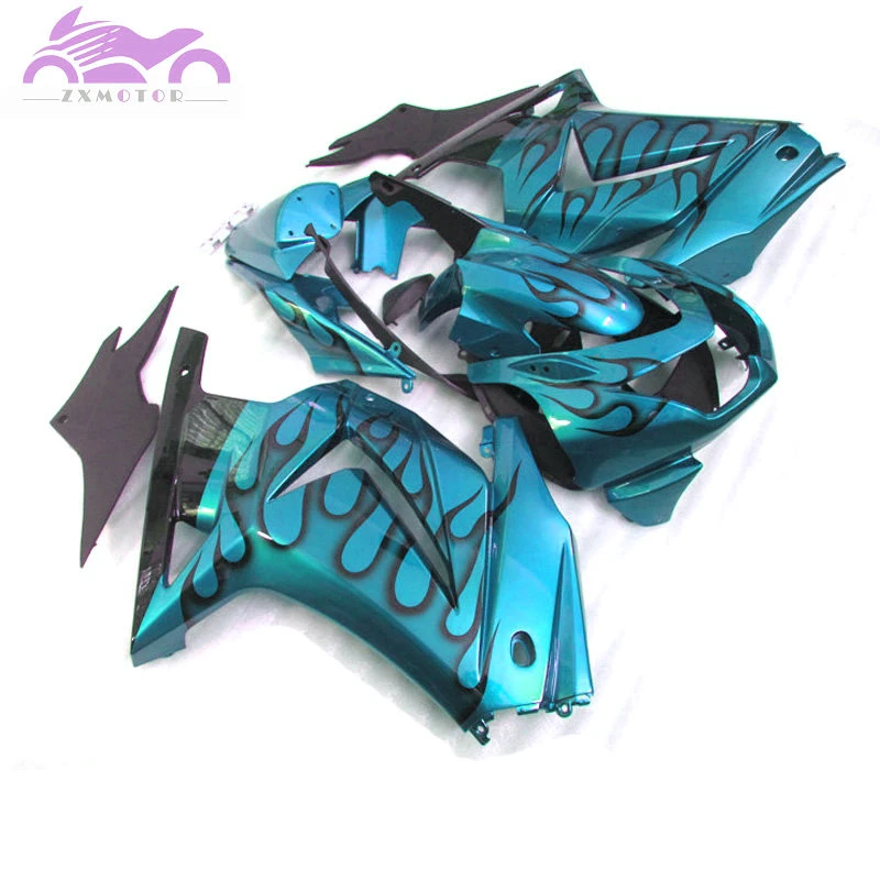 Injection fairing kits for Kawasaki Ninja 250R 2008-2014 ZX250 ABS sport motorcycle fairings EX250 08-14 light blue parts