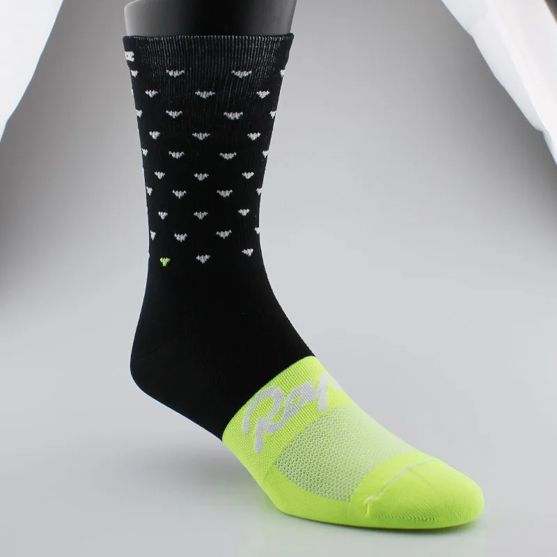 

New High Quality Professional Brand Sport Socks Protect Feet Breathable Wicking Socks Long Secti Cycling Socks Bicycles Socks