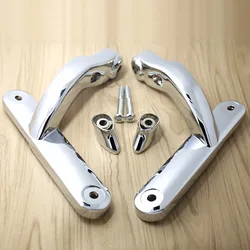 Chrome Auxiliary Lighting Brackets Kit For Harley 1996-2022 Touring Electra Street Glide Road King FLH/T FLHX FLHR Models