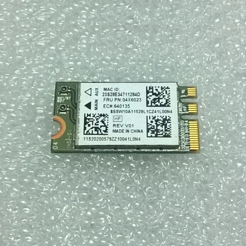 

Ltn NFA345 AC+BT4.0 PCIE M.2 WLAN Card For Lenovo B50 Series ,FRU 04X6023 20200579