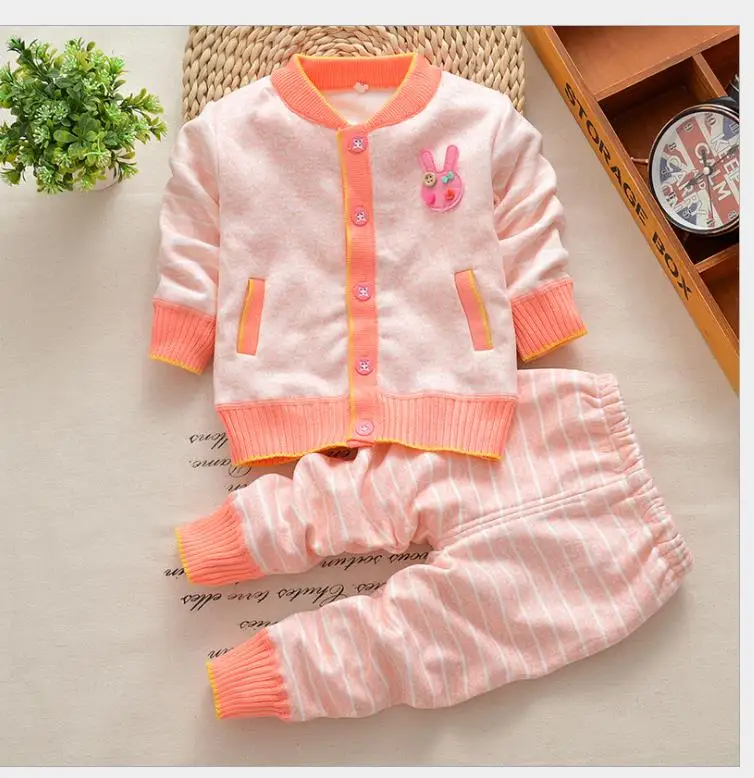 Baby tie sweater suit