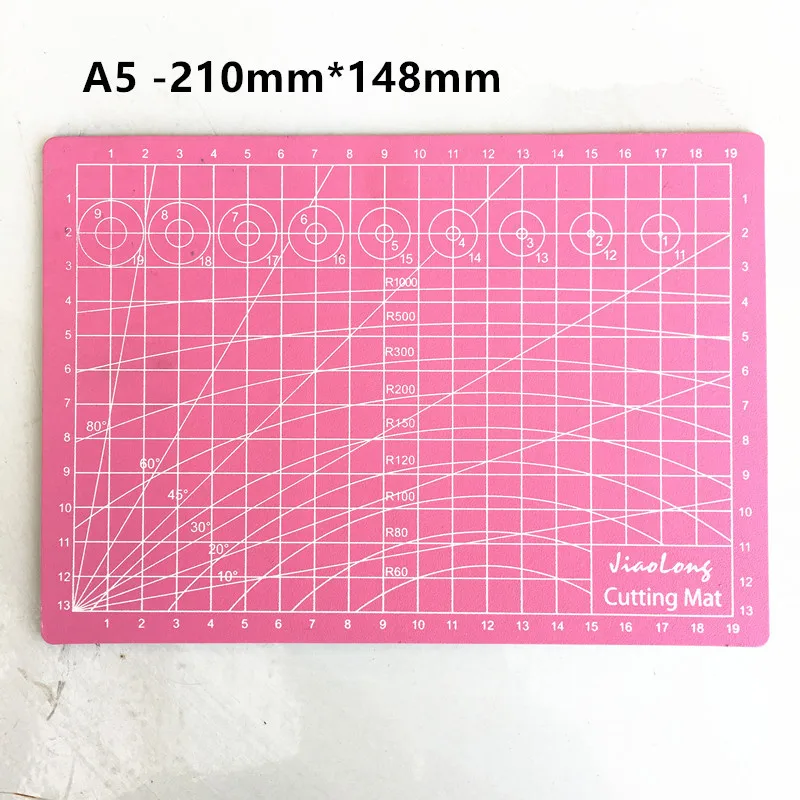 15x22cm Cutting Craft Mat PVC Self-Healing DIY Tools A5 Cutting Mat Multipurpose Self Healing Builders Cutting Pad