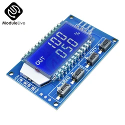 Modulo Generatore di segnale PWM di Frequenza Degli Impulsi Duty Cycle Regolabile Display LCD 1Hz-150Khz 3.3V-30V PWM Modulo di Bordo