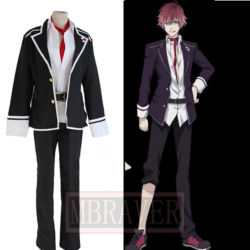 Disfraz de Cosplay de Ayato Sakamaki, uniformes de Navidad hechos a medida de cualquier tamaño, amantes de Diabolik