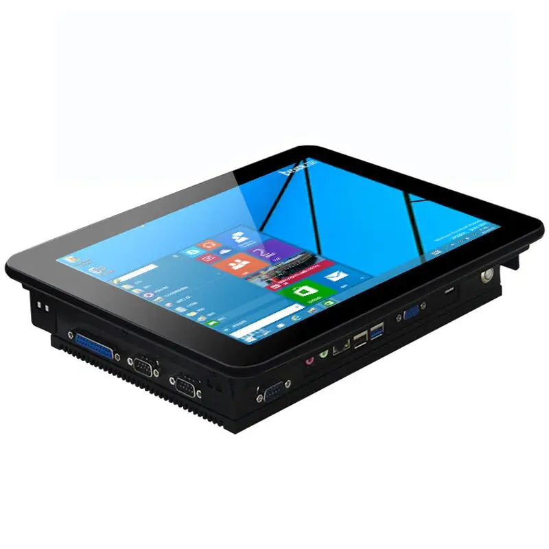 12.1inch waterproof industry fanless mini quad core 4threadM computer