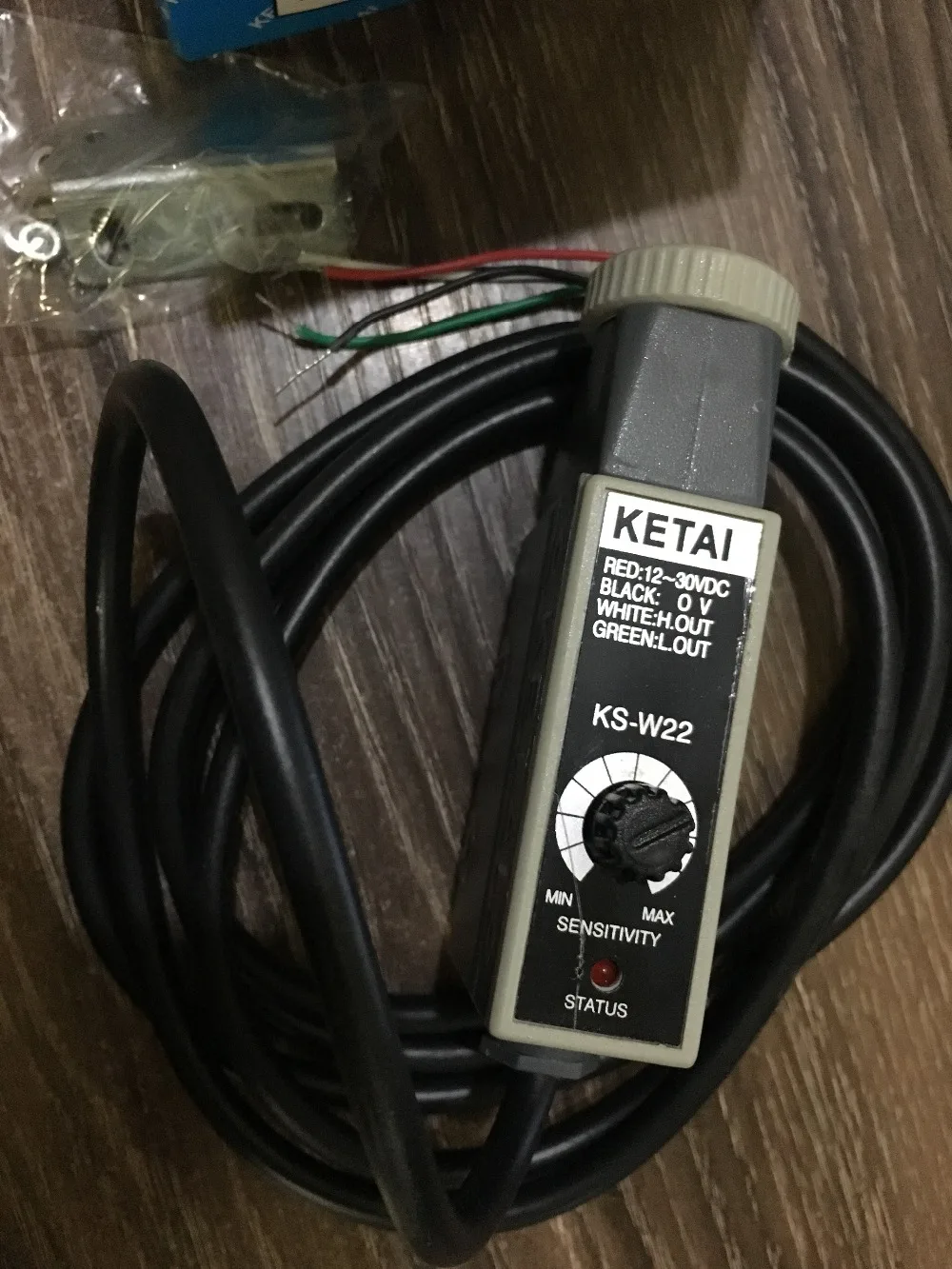 

Цветные фотоэлектрические датчики KS-W22 KETAI, цветной фотоэлектрический переключатель Изготовление электромеханических 12-30 В постоянного тока