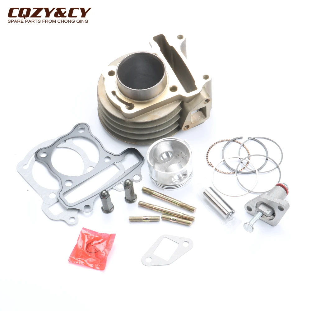 47mm 80cc big bore zestaw cylindra dla SYM Symply/orbity 50 (4-suwowy) skrzypce II 50 (4-suwowy)