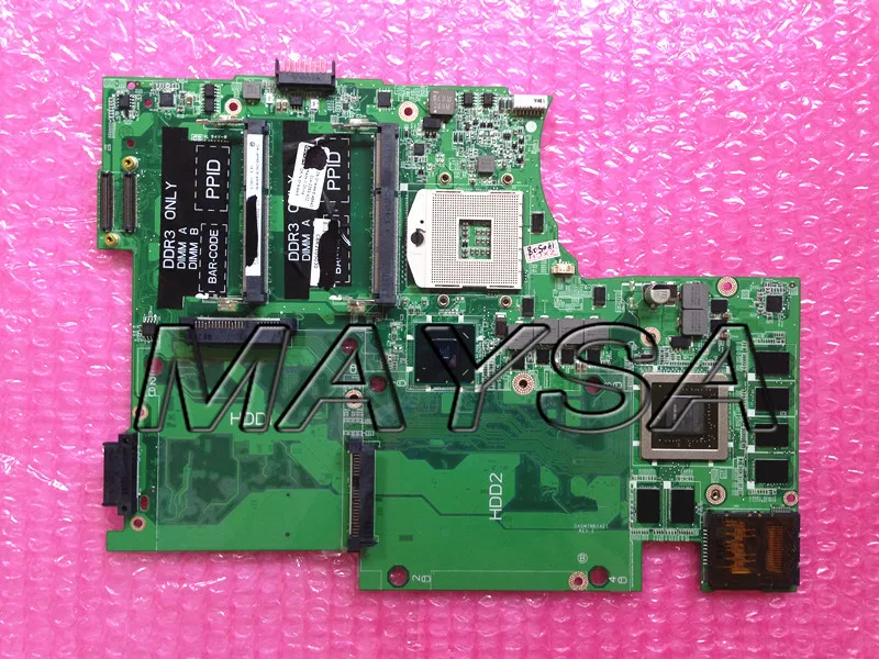 

System Board Fit For DELL XPS 17 L702X MOTHERBOARD 0YW4W5 0JJVYM GeForce GT 555M N12E-GE-B-A1 2RMA SLOTS