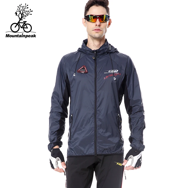 Mountainpeak Riding Windbreaker Coat Men and Women Breathable Sun Protection Equipment Equipped with Tour Cycling Jacket