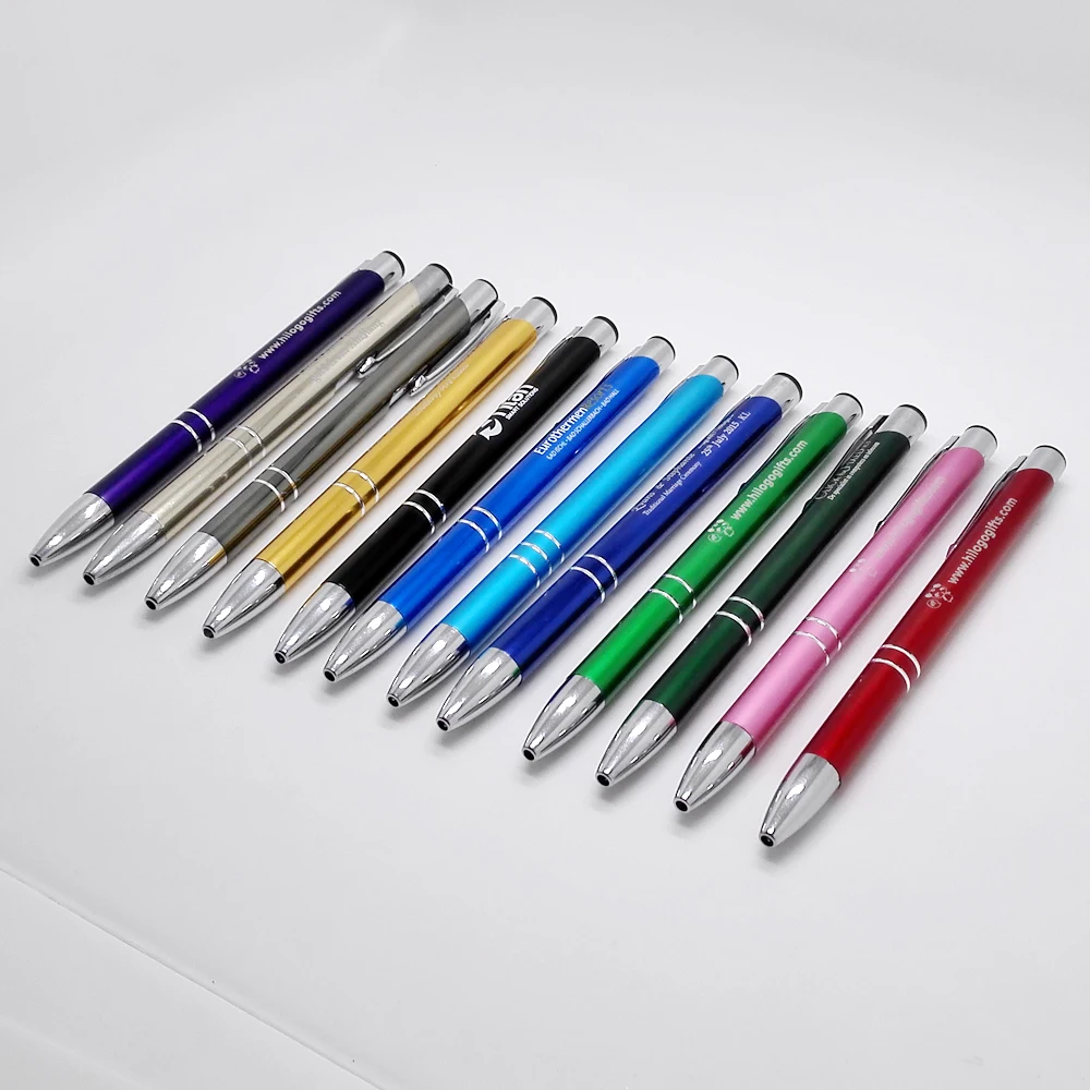 16g metal ball point pens NEW unique corporate gifts customized FREE your logo and text BY laser marking machine