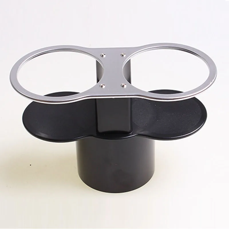 ZD 1Pc Car water cup holder Double mouth for Fiat VW Polo Golf MK4 4 MK7 Touran T5 Bora Skoda Rapid Fabia Yeti Superb 2017