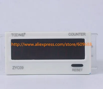 ZYC09(DHC9J-L) AC/DC24-240V Preset digital counter addition count wide voltage variety of counting way