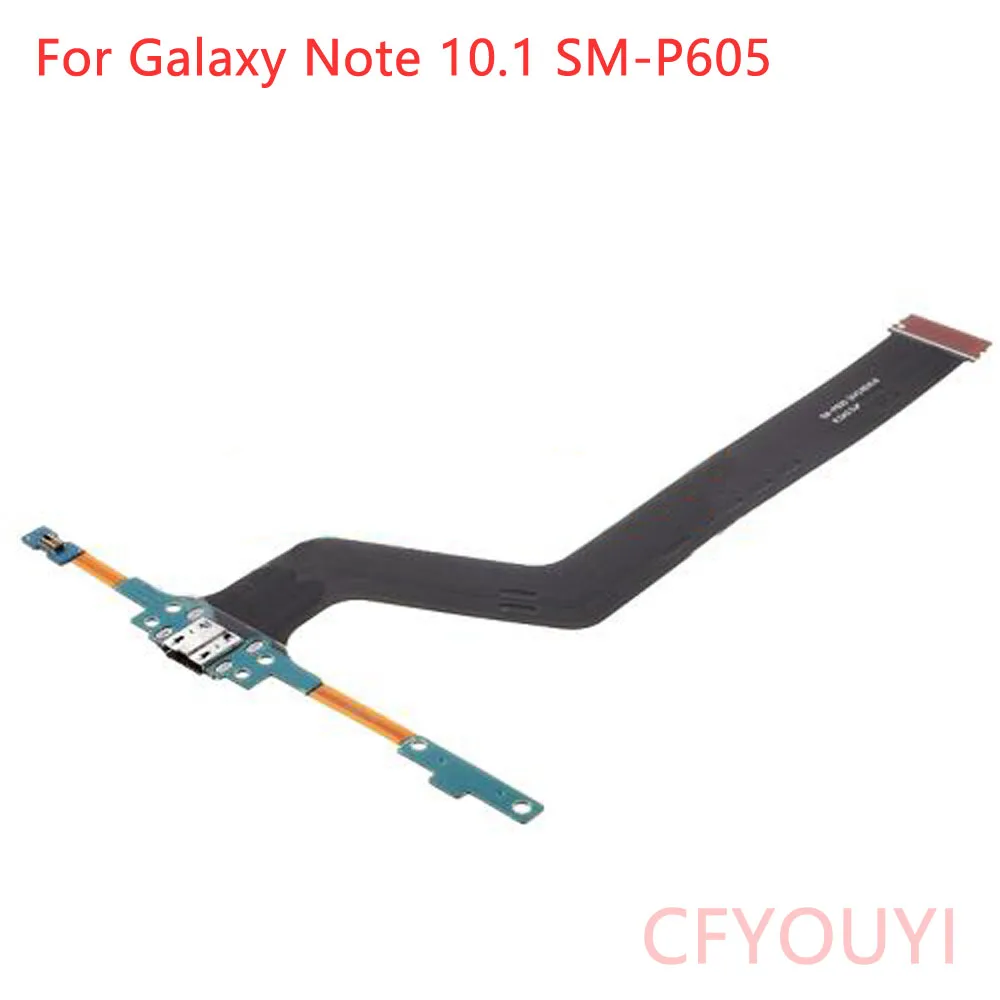 

New P605 Charging Port Flex Cable for Samsung Galaxy Note 10.1 SM-P605 Mirco USB Socket Dock Flex