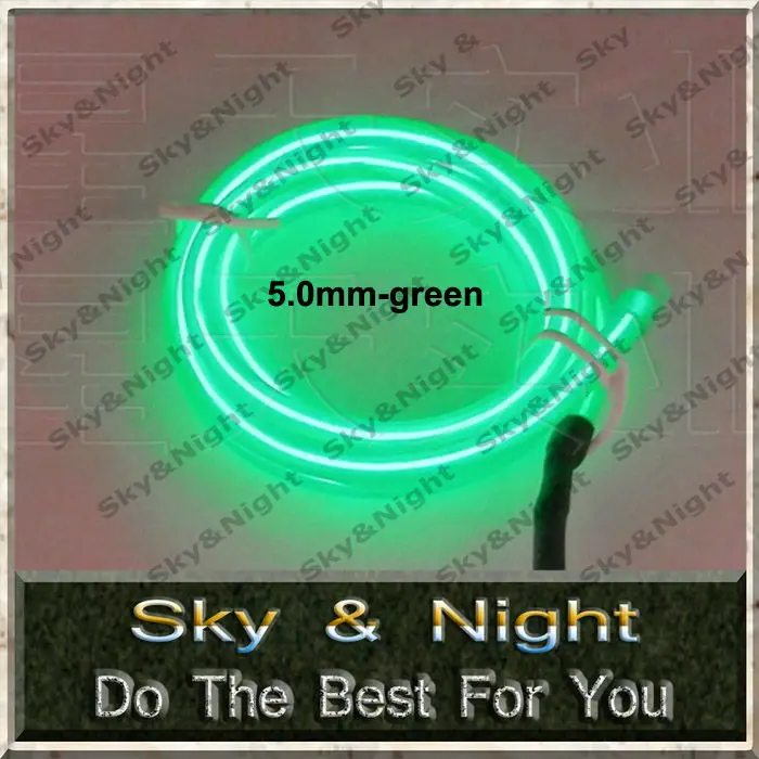 110~220V inverter +Neon light 5.0-green-30M+Free shipping ten color for choosing