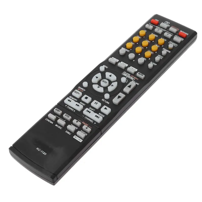 Replaced Remote Control RC-1120 RC1120 for Denon AV Receiver AVR-590 DHT590BA AVR-1610 Television Controller Replacemen