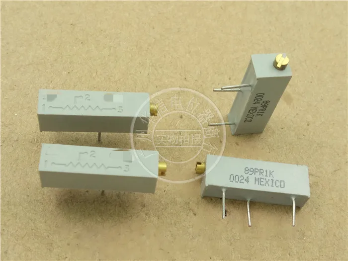 10 Pcs untuk Meksiko Adjustable Bi 89PR 1 K Adjustable Potensiometer