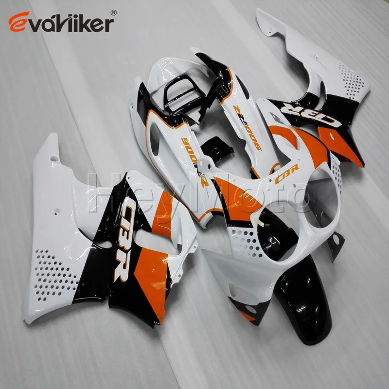 

motorcycle fairing for CBR900RR 1991 1992 1993 orange white black CBR893RR 91 92 93 ABS motorcycle cowl order