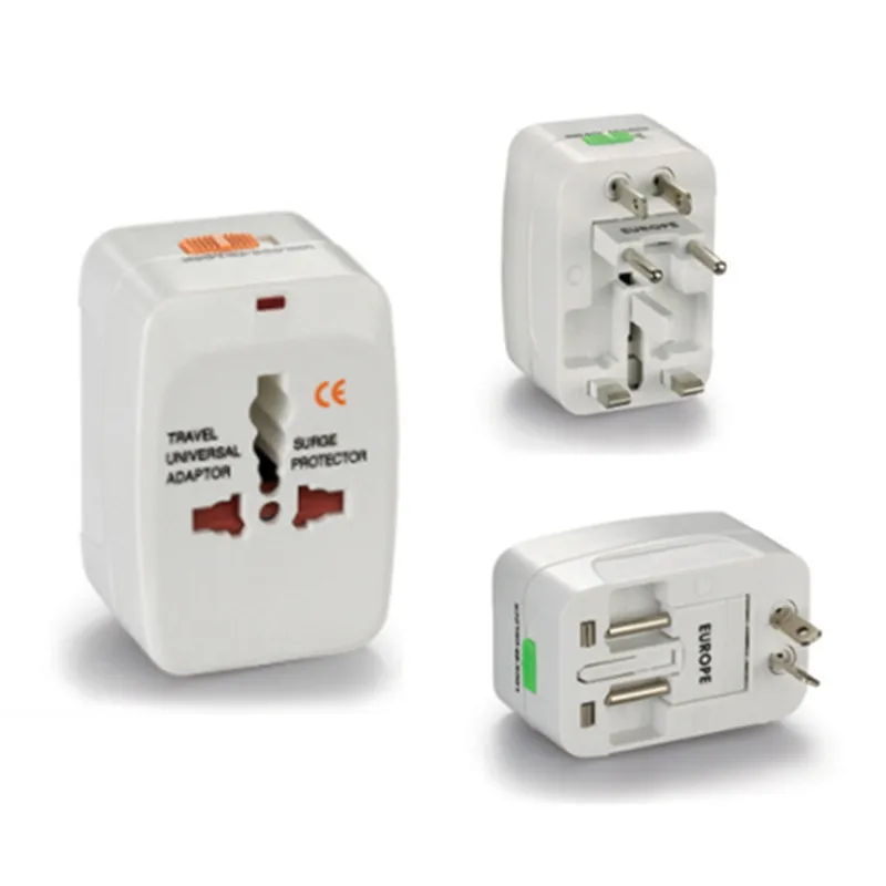 2 USB Charging Universal Travel Adapter All-in-one International World Travel AC Power Converter Plug Adaptor Socket Eu