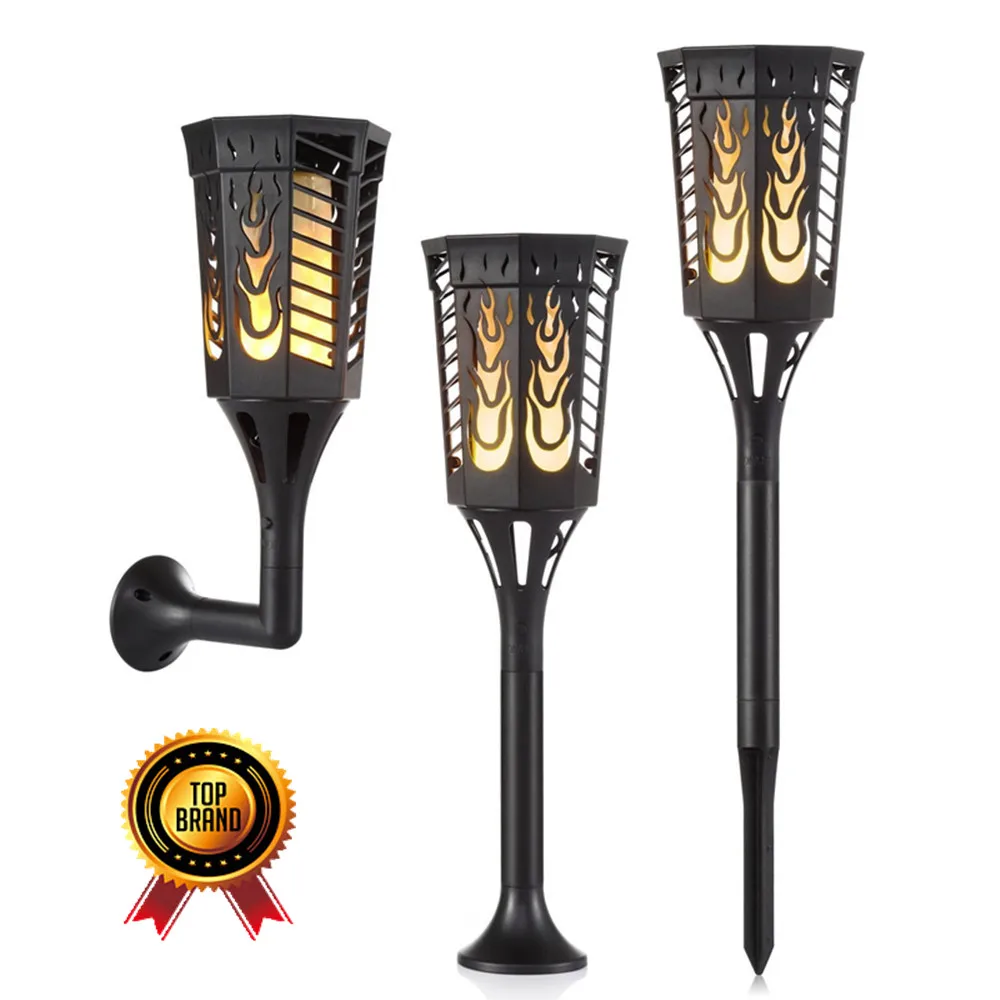 

IP65 LED Lights Solar Dancing Flames Lamp Flickering Torches Lantern for Outdoor Wedding Garden Patio Pool Party Decoration