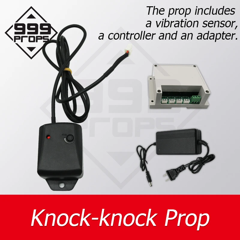 999PROPS  Knock Prop Escape Real life room Adventure knock door in certain rhythm to unlock Chamber game props