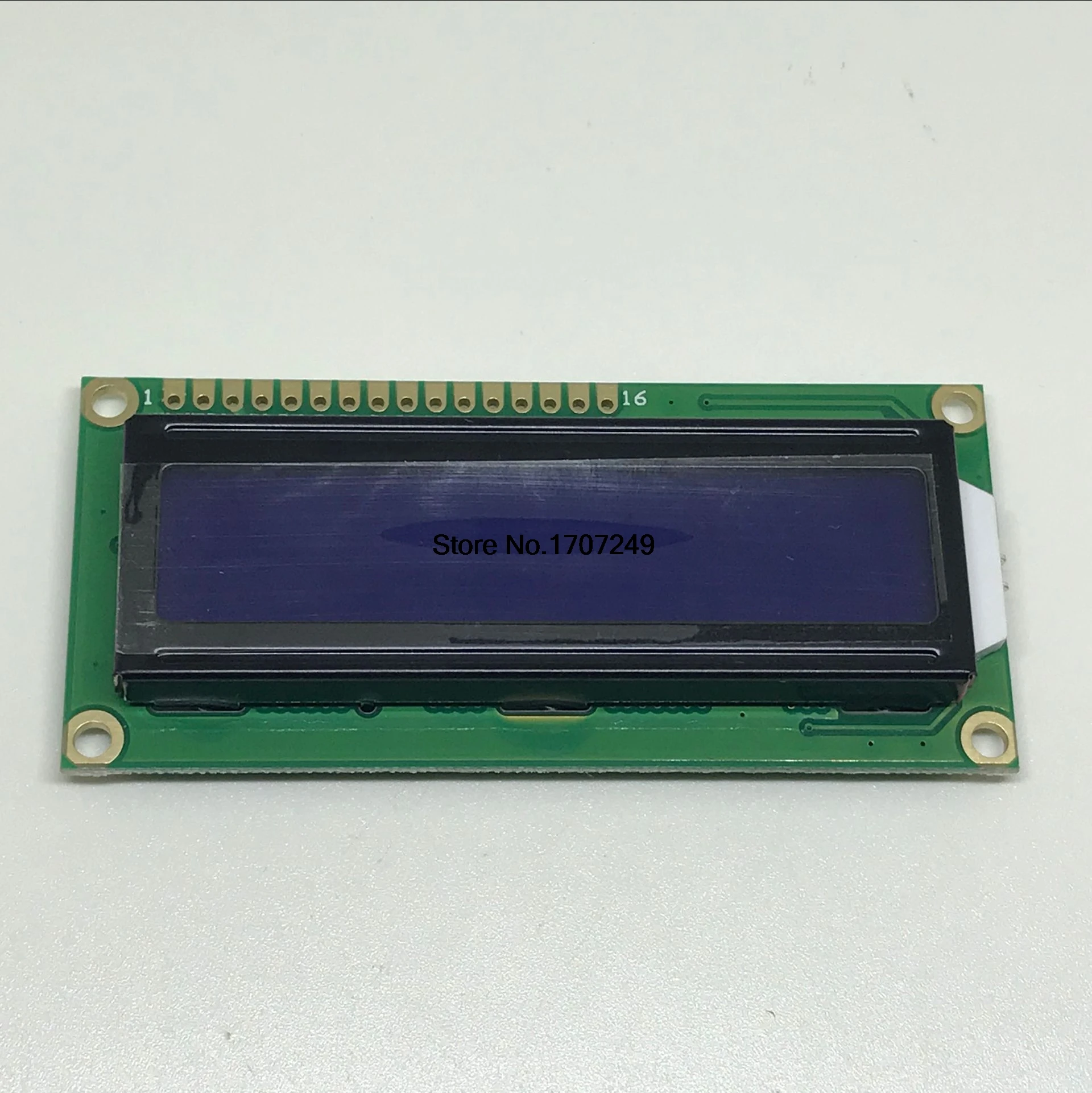 Free Shipping 1pcs LCD1602 LCD monitor 16x2 Character LCD Display Module 1602 5V blue screen and white code for arduino