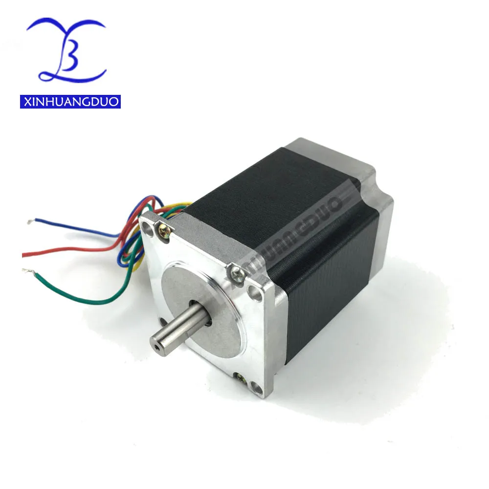 Nema 23 Stepper Motor  2 phase 4-Leads 270 Oz-in/180Ncm 76mm CNC 3D Printer 23HS8430 1.8deg XINHUANGDUO