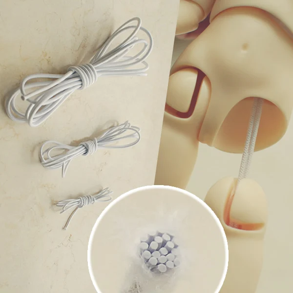 1/3 1/4 1/6 1/8 scale BJD assembly Rubber band for BJD/SD body Assembly tools doll accessories 16C0990