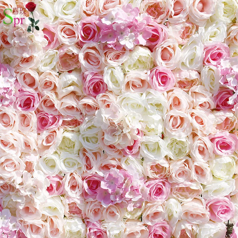 2018 SPR Free Shipping High 10pcs/lot wedding decoration Artificial flower wall table runner wedding backdrop flower road lead