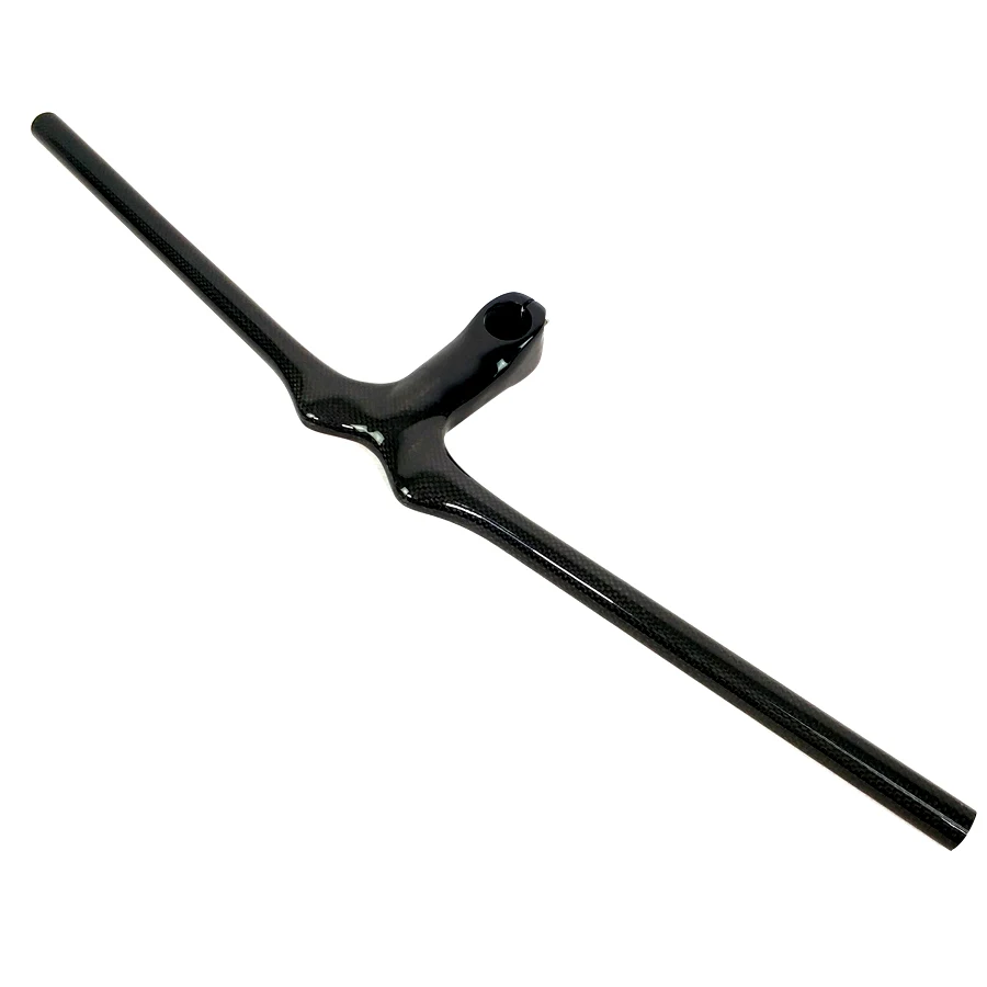 Carbon Handlebar MTB handlebar Ultra light Mountain Bike Flat Bars Integrated and Stem 3K Matte Glossy Bicycle Handlebar Parts