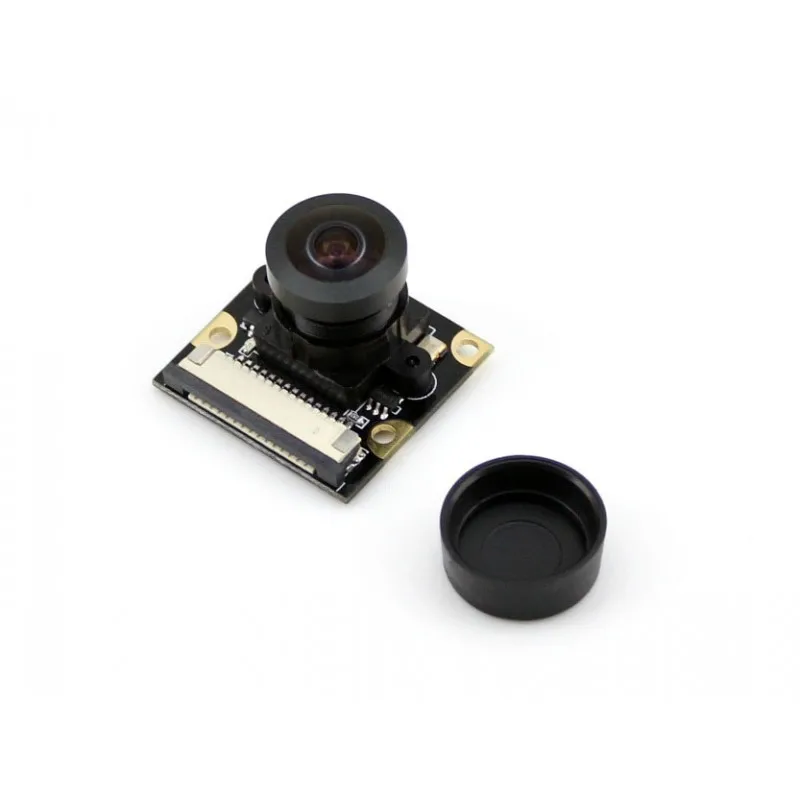 

Waveshare Raspberry Pi Camera Module (G) 5 Megapixel OV5647 Sensor Adjustable Focal Fisheye Lens for Raspberry Pi