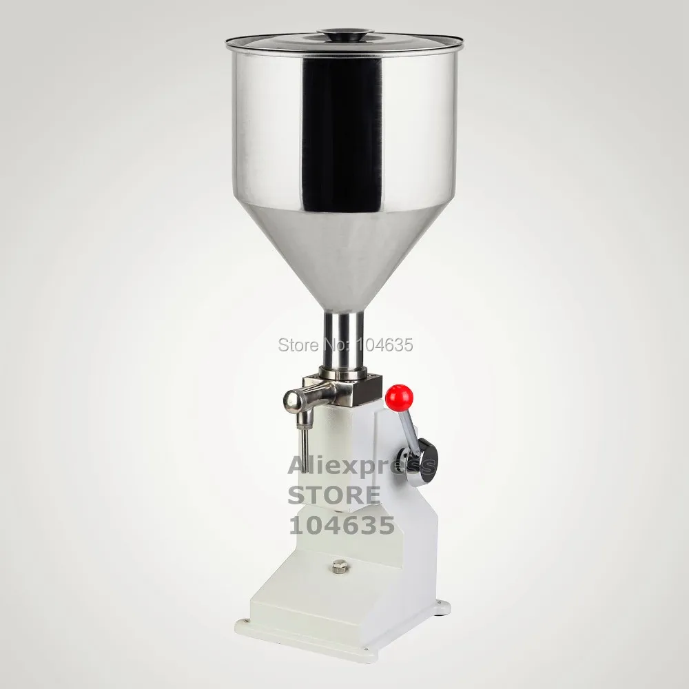 Hướng Dẫn Sử Dụng Dán Kem Mật Ong Máy Làm Tay Áp SuấT Bình Đóng Gói Chất Lỏng Thiết Bị 1-50MLStainless Thân Thép 10L Phễu