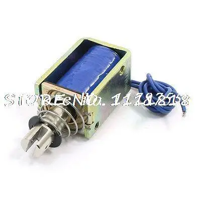 

DC 12V Push Type Linear Motion Open Frame Solenoid Electromagnet ZYE1-1039