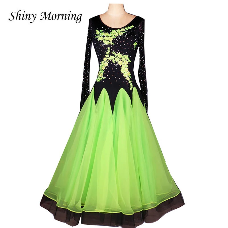 

2016 customize custom women ballroom waltz dresses ballroom tango dresses standard ballroom dress