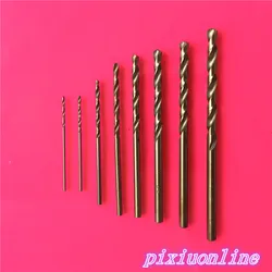 8pcs K113Y  0.8-3.5mm Mirco HSS Cobalt Steel Alloys Twist Drill Bit Sets For Metal Wood Plastic High Quality On Sale