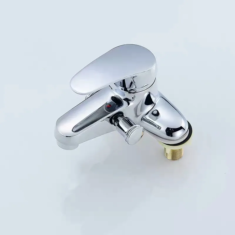 Vidric Manufacturers supply zinc alloy washbasin two hole mixing faucet, bathroom wash basin hot and cold basin mixer