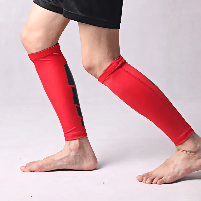 Calf Sleeves Leg Warmers Compression Brace Leggings Football Sports Socks Adult Soccer Shin Calf Guards Running 1 Pcs 2023 New