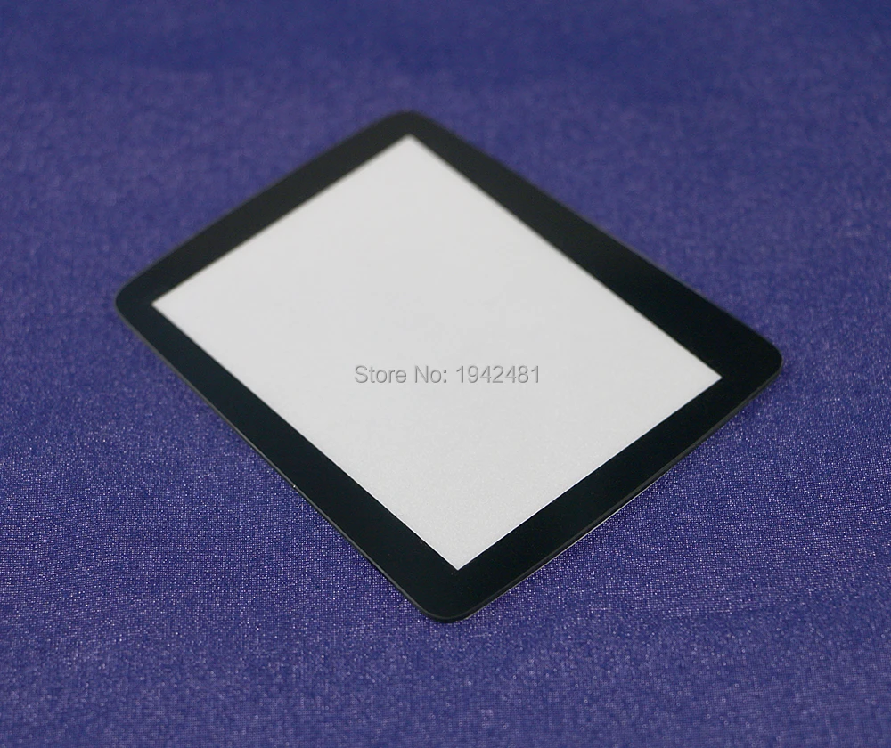 Sega Nomad 시스템 콘솔용 하이 퀄리티 유리 보호 스크린 렌즈, 접착제 포함, 1 개