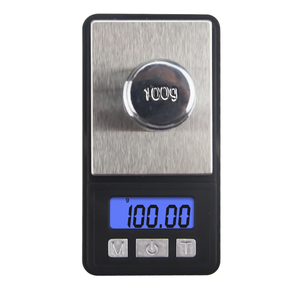 0.01g Digital Pocket Scale Portable LCD Electronic Jewelry Scale Gold Diamond Herb Balance Weight Weighting Scale 100g 200g