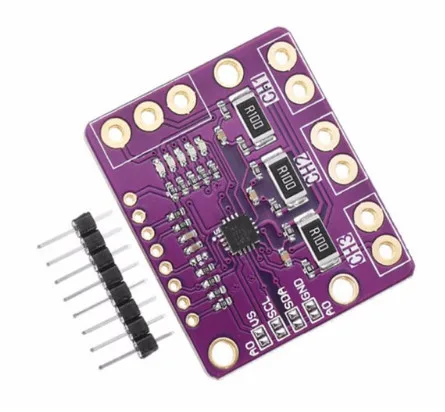 

Модуль платы датчика питания IIC I2C INA3221, Замена модуля платы датчика напряжения источника питания INA219, трехканальный шунт IIC I2C, интерфейс SMBUS