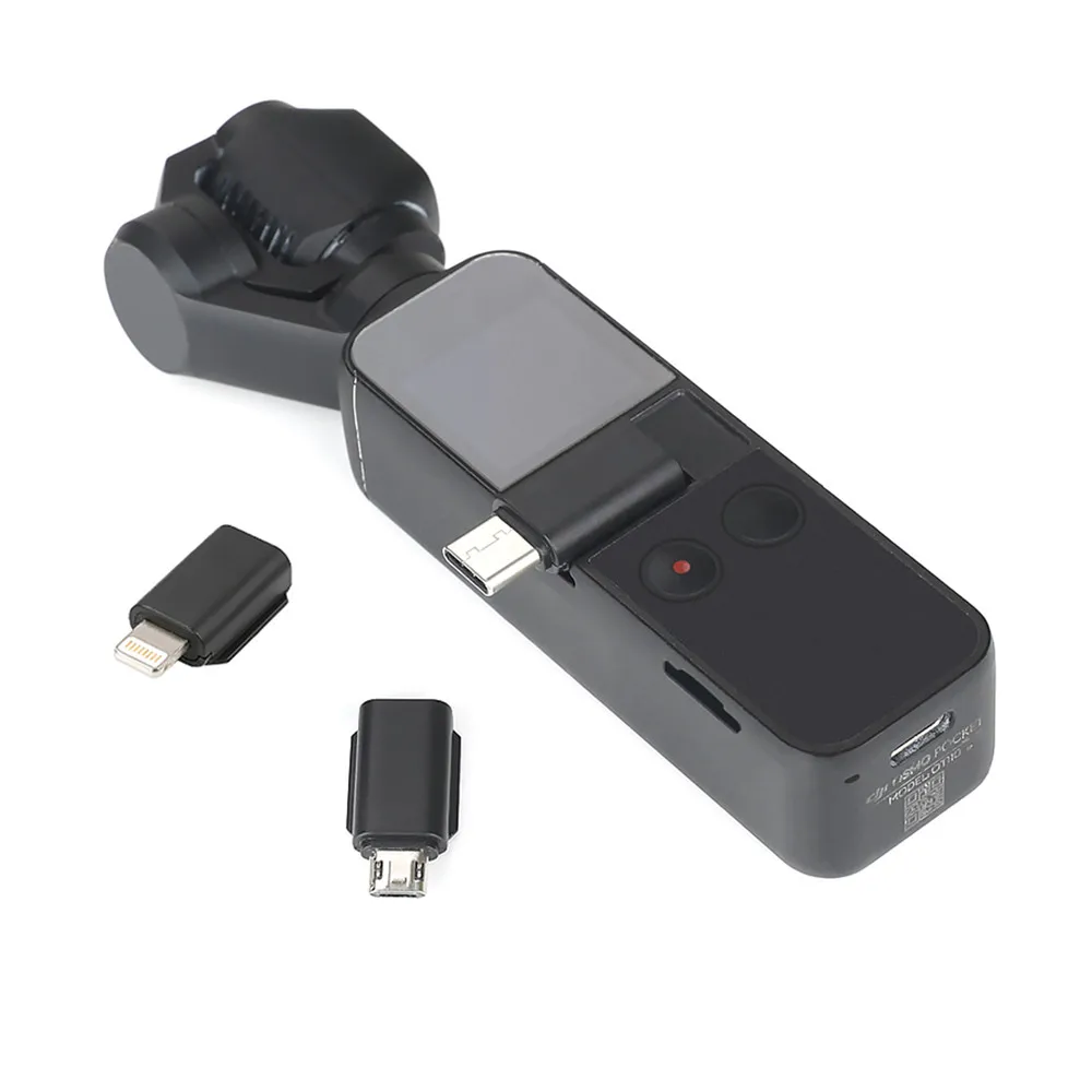 Universal Smartphone Adapter Connector for DJI Osmo Pocket Handheld Gimbal Accessories Micro USB TYPE-C Port For iPhone Android