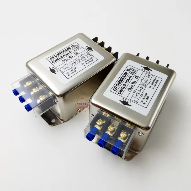 

Power filter 220V10A double terminal platform guide CW4L2-6A/10A-R