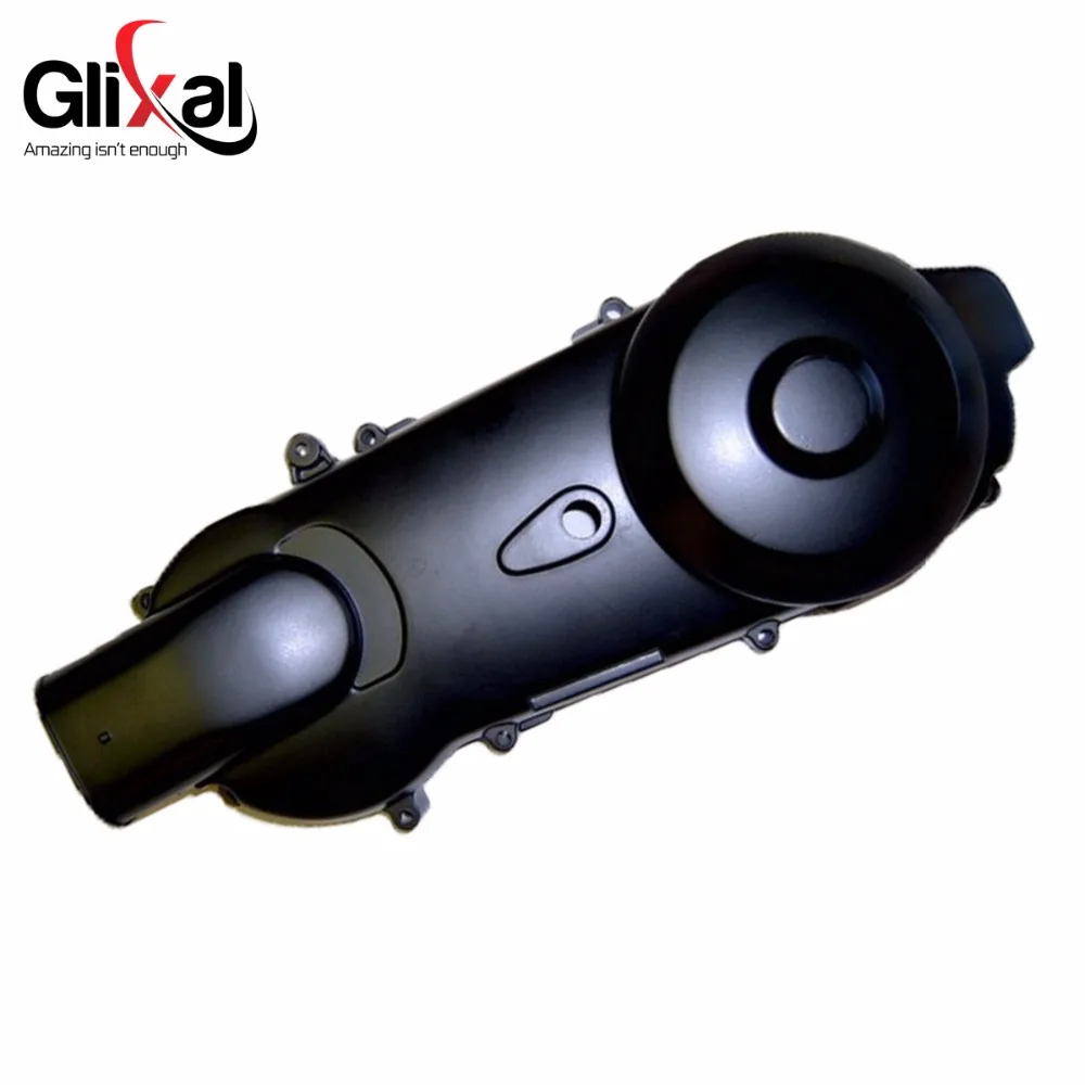 Glixal GY6 125cc Left Side Crankcase Belt Cover for 152QMI Scooter Moped ATV Go Kart Engine (Short Case)