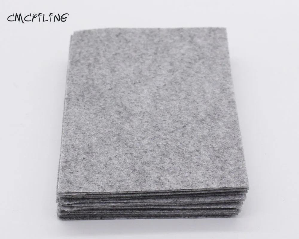 1mm Flecking Grigio Duro Feltro, Tessuti di Poliestere Lenzuola Per Arte E Mestieri di Cucito Scrapbooking Fieltro Feltro,CMCYILING