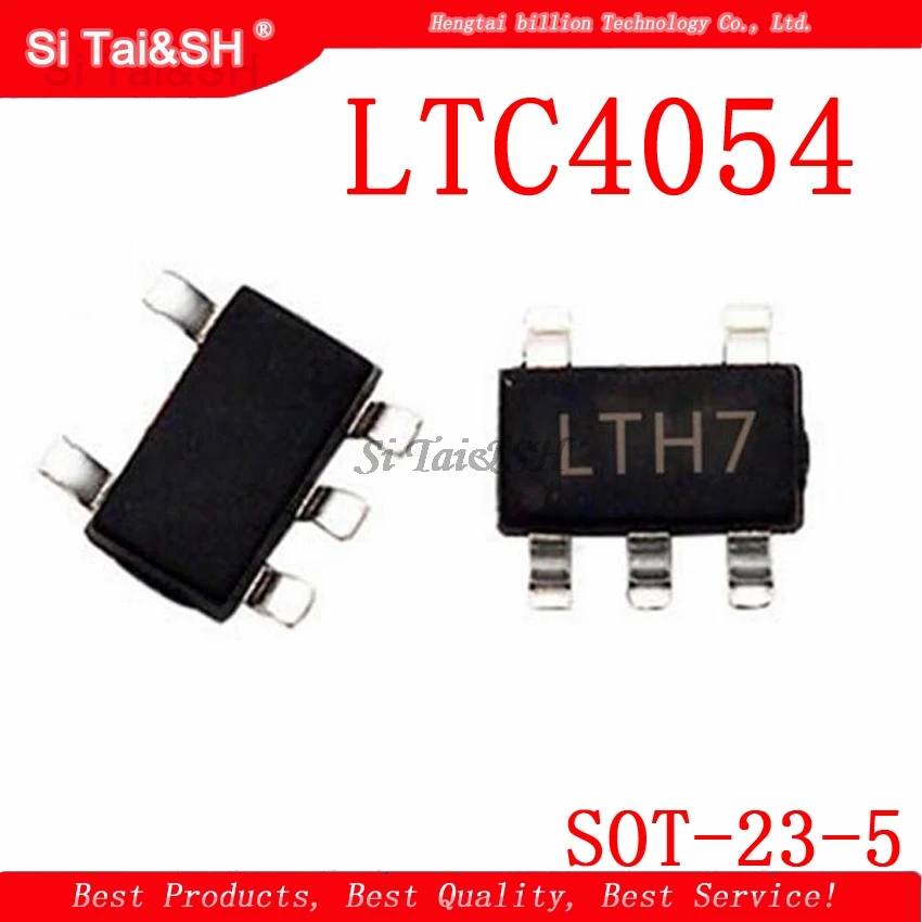 10pcs/lot LTC4054 LTC4054LES5-4.2 LTH7 SOT-23